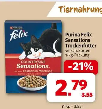 Markant Purina felix sensations trockenfutter Angebot