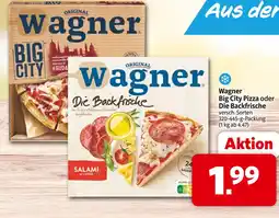 Markant Wagner big city pizza Angebot