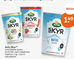 tegut Arla skyr bourbon vanille cremig Angebot