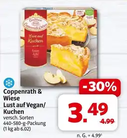 Markant Coppenrath & wiese lust auf vegan/kuchen Angebot