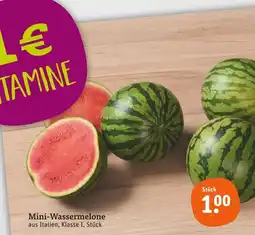 tegut Mini-wassermelone Angebot