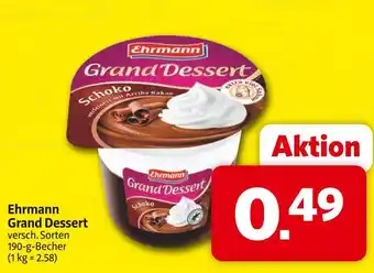 Markant Ehrmann grand dessert Angebot