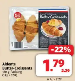 Markant Aldente butter-croissants Angebot