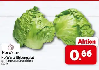 Markant Hofwerte eisbergsalat Angebot