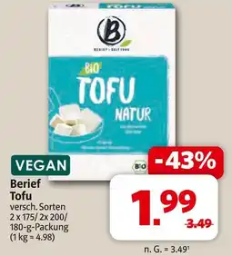 Markant Berief tofu Angebot