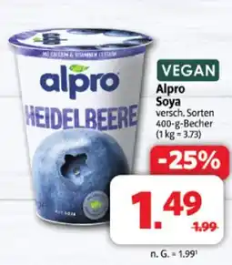 Markant Alpro soya heidelbeere Angebot