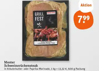 tegut Mester schweinerückensteak Angebot