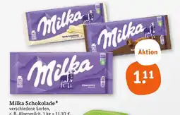 tegut Milka weiße schokolade Angebot