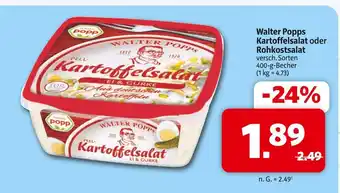 Markant Walter popps kartoffelsalat Angebot
