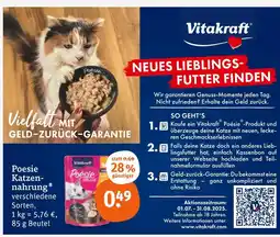 tegut Vitakraft poesie katzennahrung Angebot