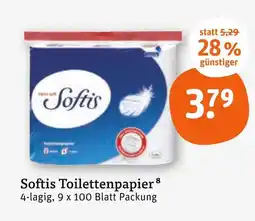 tegut Softis softis toilettenpapier Angebot