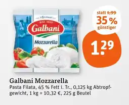 tegut Galbani mozzarella Angebot