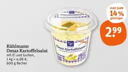 tegut Kühlmann omas kartoffelsalat Angebot