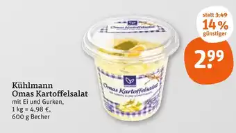 tegut Kühlmann omas kartoffelsalat Angebot