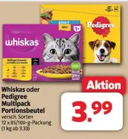 Markant Whiskas multipack portionsbeutel Angebot