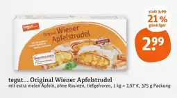 tegut Tegut... original wiener apfelstrudel Angebot