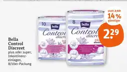 tegut Bella control discreet plus Angebot