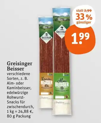 tegut Greisinger alm beisser Angebot