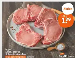 tegut Landprimus schweinekotelett Angebot
