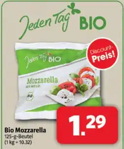 Markant Jeden tag bio bio mozzarella Angebot