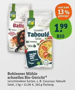 tegut Bohlsener mühle rote linsen balls Angebot