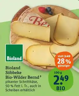 tegut Bioland söbbeke bio-wilder bernd Angebot