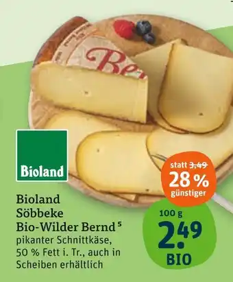 tegut Bioland söbbeke bio-wilder bernd Angebot