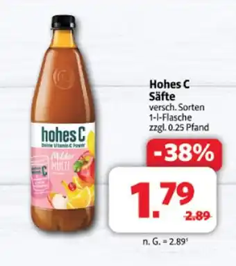 Markant Hohes c säfte Angebot