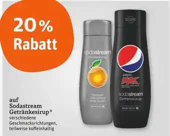 tegut Sodastream 20 % rabatt Angebot