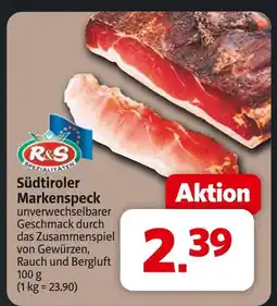 Markant R&s spezialitäten südtiroler markenspeck Angebot