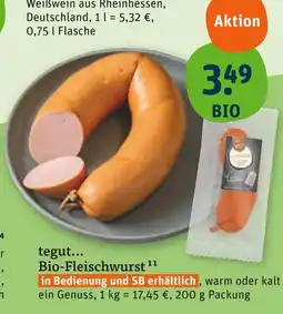tegut Tegut... bio-fleischwurst Angebot