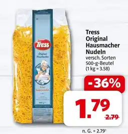 Markant Tress original hausmacher nudeln Angebot