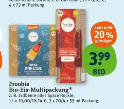 tegut Froobie bio-eis multipackung erdbeere Angebot