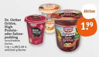 tegut Dr. oetker grütze Angebot