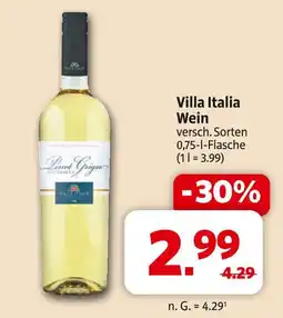 Markant Villa italia wein Angebot