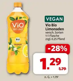 Markant Vio bio limonaden Angebot