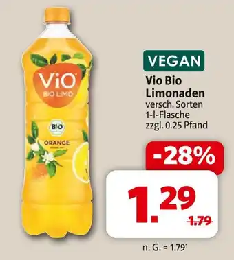 Markant Vio bio limonaden Angebot