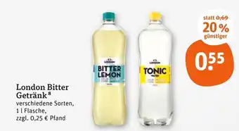 tegut London bitter lemon getränk Angebot