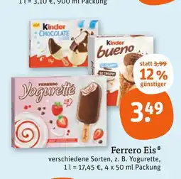 tegut Ferrero eis yogurette Angebot