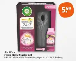 tegut Air wick fresh matic starter-set Angebot