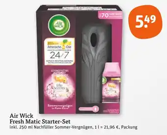 tegut Air wick fresh matic starter-set Angebot