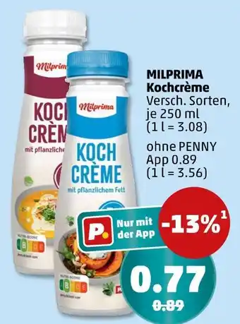 PENNY Milprima kochcrème Angebot