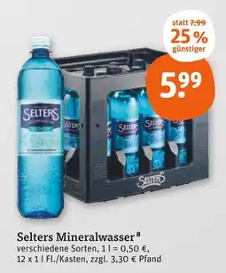 tegut Selters mineralwasser Angebot