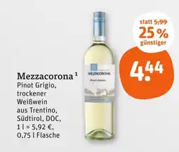 tegut Mezzacorona pinot grigio Angebot