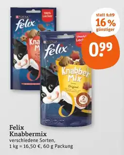 tegut Felix knabbermix original Angebot