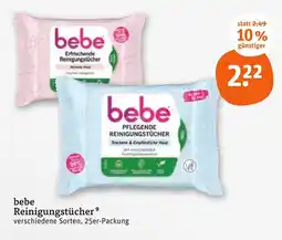 tegut Bebe erfrischende reinigungstücher Angebot