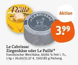 tegut Le cabrissac ziegenkäse Angebot