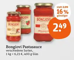 tegut Bongiovi pastasauce Angebot