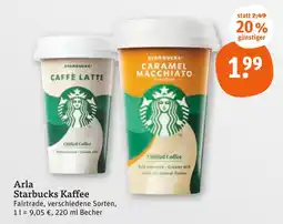 tegut Starbucks caffè latte Angebot