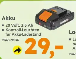 Globus Baumarkt Akku Angebot